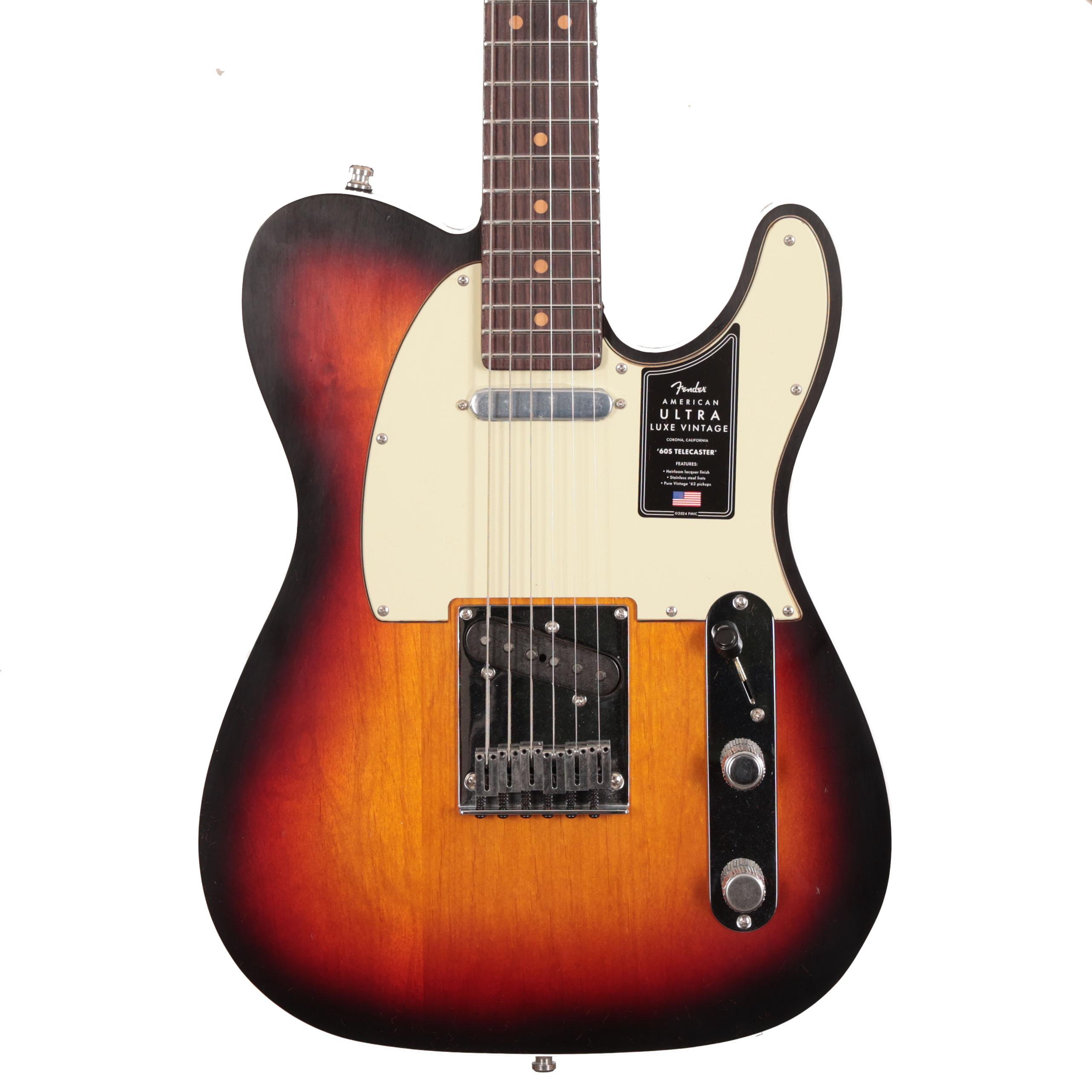 Fender American Ultra Luxe Vintage '60s Telecaster Custom in 3